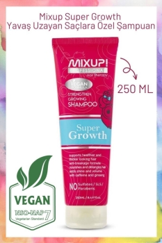 MIXUP! - Mixup Super Growth Yavaş Uzayan Saçlara Özel Şampuan 250 Ml