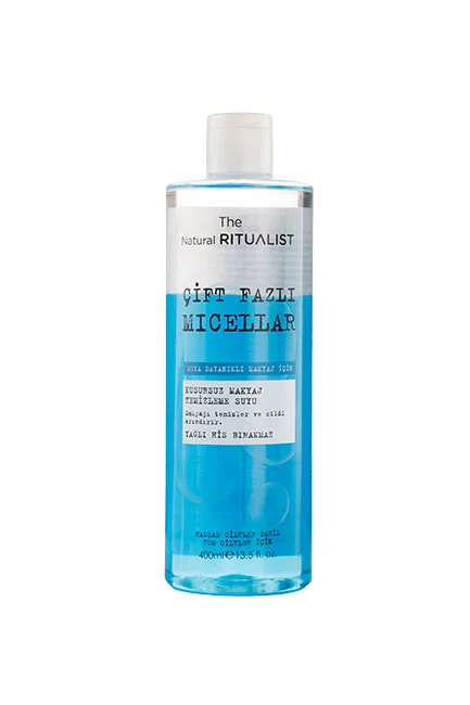 The Natural Ritualist - The Natural Ritualist Çift Fazlı Micellar Makyaj Temizleme Suyu 400 ml