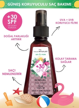 The Natural Ritualist - The Natural Ritualist Sensual Güneş Koruyuculu 30+ Spf Saç Bakım Losyonu 150ml
